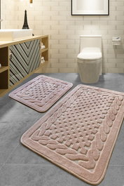 Mijölnir Juego de alfombrillas de baño Bambi - Powder (2 piezas) inevitablemente suaves